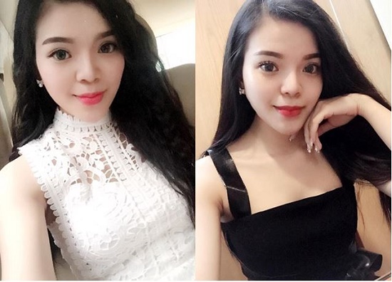 Mặc dù thay đổi nhiều style khác nhau nhưng chỉ cần make-up nhẹ nhàng, Trung Thủy vẫn luôn nổi bật rạng ngời.