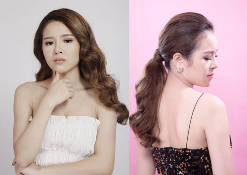 Nhìn ở mọi góc độ, gương mặt của Nguyễn Nhung (28 tuổi, Lào Cai) vẫn toát lên được nét đẹp cuốn hút thời thượng nhờ dáng mũi chuẩn S-line. Bà mẹ 8X cho hay, sản phẩm thẩm mỹ này của Thu Cúc giúp cho sự nghiệp buôn bán của cô lên “như diều gặp gió”.