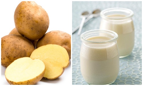 công thức tẩy lông mặt bằng sữa chua