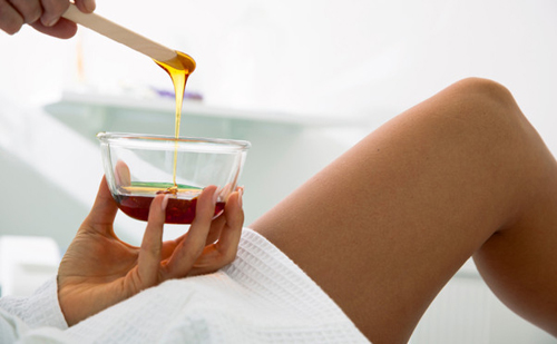 cách tẩy lông chân bằng mật ong