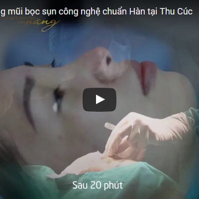 Phẫu thuật nâng mũi bọc sụn công nghệ chuẩn Hàn tại Thu Cúc
