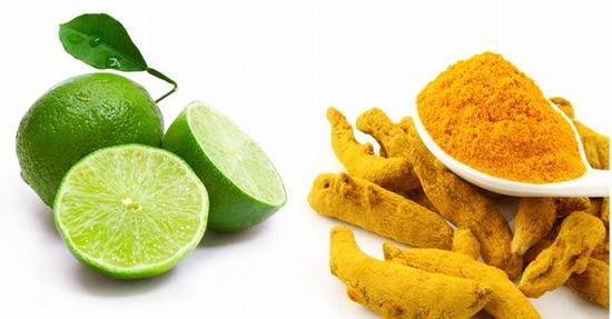 Bột nghệ và chanh tươi triệt lông rất hiệu quả