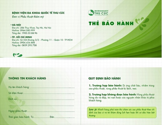 Thu Cúc Sài Gòn bảo hành lâu dài cho dịch vụ