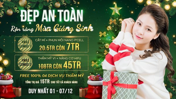 Thu Cúc tung "bão" ưu đãi hấp dẫn chào mừng giáng sinh