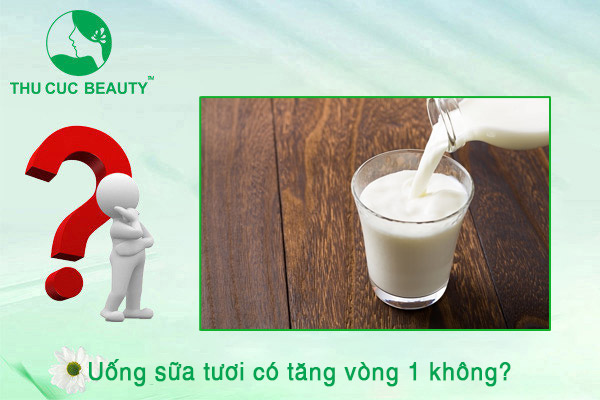 uống sữa tươi có tăng vòng 1 không