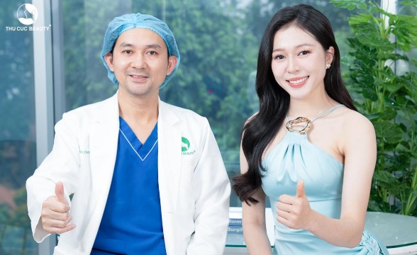 Bác sĩ Nguyễn Xuân Sơn và Hoa hậu Kiều Duy